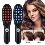 Electric Comb Massager Hair Massage Comb Meridian Therapy Scalp Massager for Stress Relief and Hair Growth Color: Multicolor